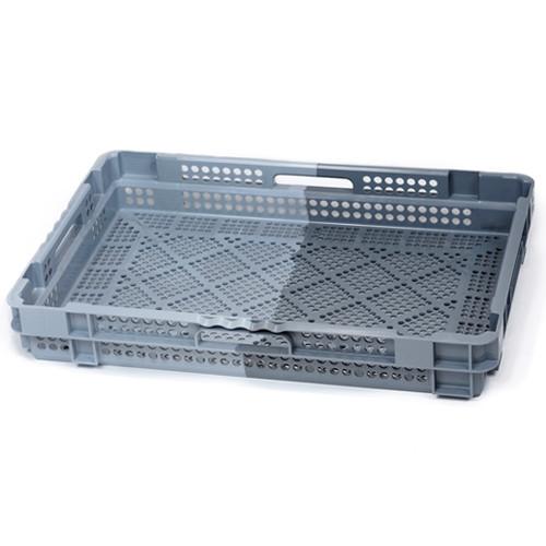 Bac plastique Gerbable Emboîtable à 50% Ajouré Bicolore 600 x 400 x 94 mm - Réf : BAC160BM6409000_0