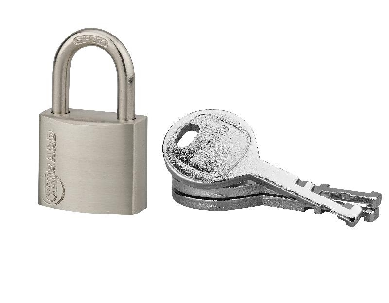 Cadenas à clé Cinox 30 mm - Corps et anse inox 304 - Mécanisme à disques - 3 clés - Réf. 00187030_0