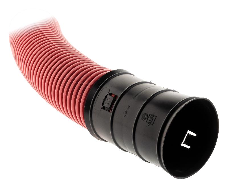 Gaine TPC rouge ATF avec manchon intégré Ø 90mm - longueur 25m - Zenitech_0