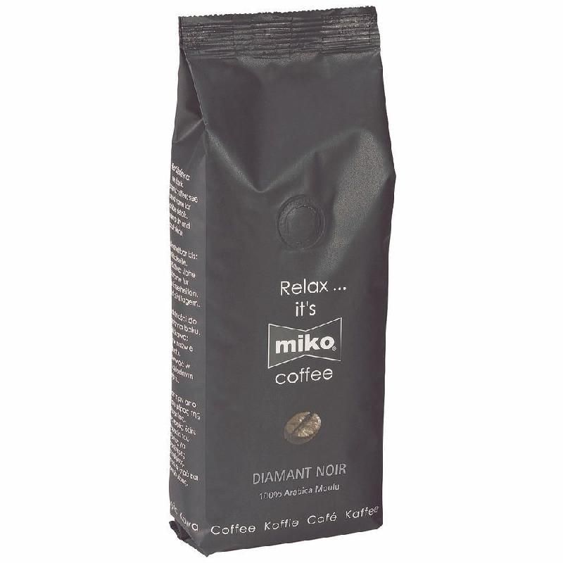 MIKO® PAQUET DE 250 G CAFÉ MOULU DIAMANT NOIR MIKO