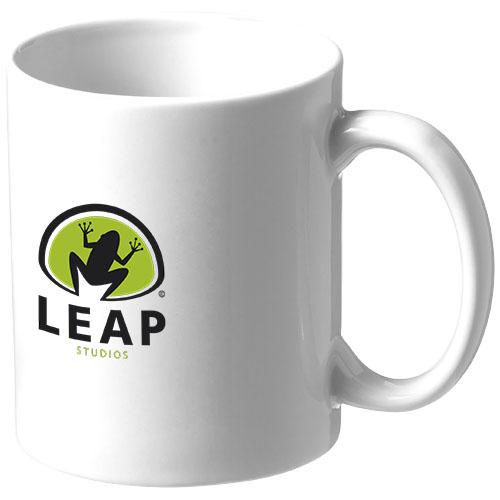 Mug céramique Bahia 330ml - design classique - lavable au lave-vaisselle - présenté en boîte carton blanche_0