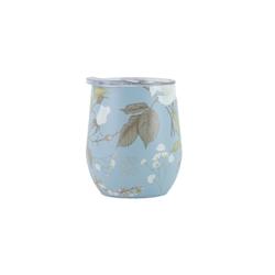Mug isotherme Milano 25 cl -  Bleu Rond Inox Yoko Design 7x7 cm - bleu inox 3411800023804_0