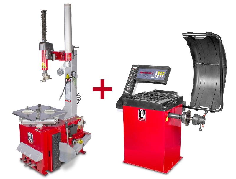 Pack démonte-pneu et équilibreuse de roues BT200M+BB205 230V MW Tools BT200M SET2_0