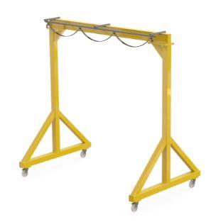 Portique de levage type PRC - portique roulant en charge - démontable avec 4 roues pivotantes_0