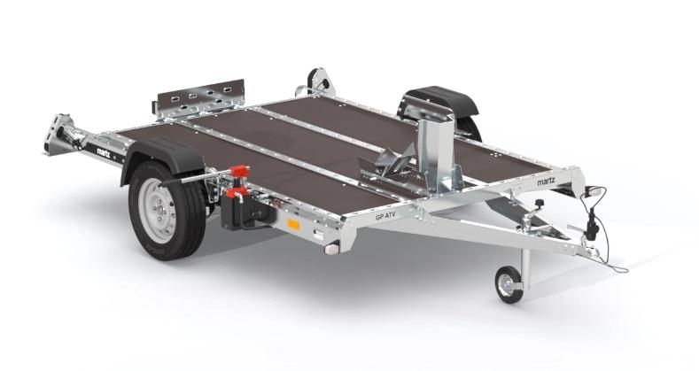 Remorque porte moto-quad - 2,64 X 1,61 M - 750 KG - MARTZ GP & ATV_0
