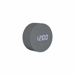 Réveil rond LED en MDF Spry Gris Karlsson - gris 8714302739682_0