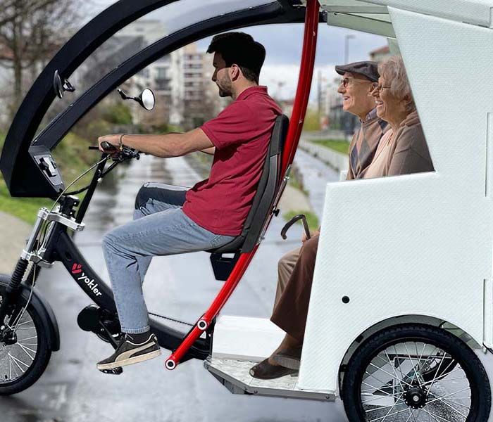 vélo transport de personnes