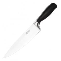 Couteau de Cuisinier Professionnel 20 cm - Soft Grip - Vogue - noir GD750_0