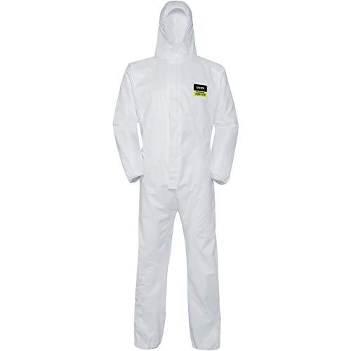 UVEX EINWEG-SCHUTZANZUG 5/6 CLASSIC - combinaison jetable blanche taille L - réf. 9844911_0