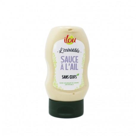 700737 - Sauce à l'ail sans œufs - Ilou - 100% végétale, sans gluten et sans colorant artificiel_0