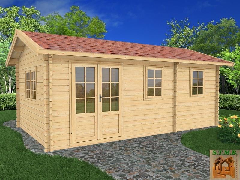 Chalet plein pied en kit