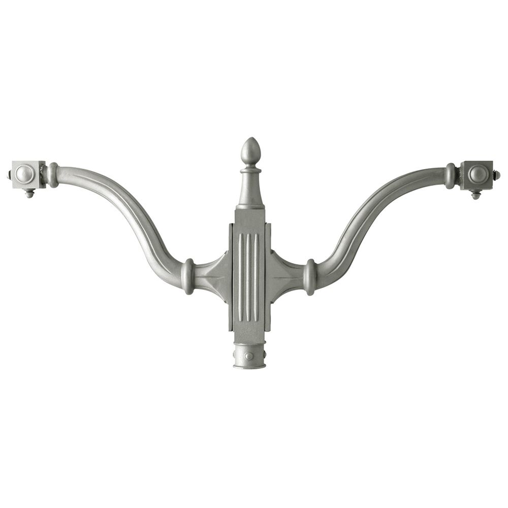 Crosse et console bouquets Le Pradet - Fontes de Paris - acier et aluminium - saillie 620 mm_0