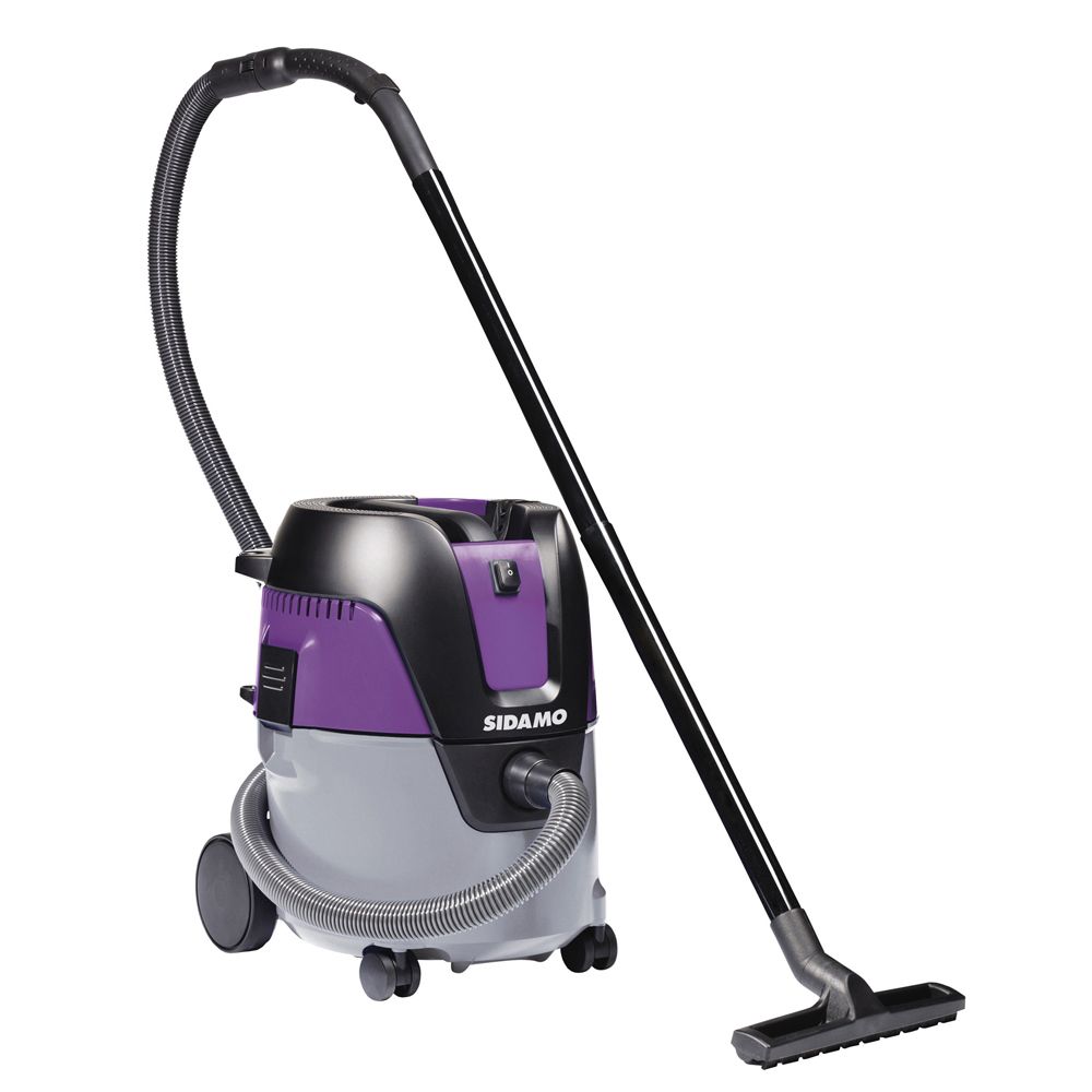DCP 25 - Aspirateur poussière et eau - Sidamo - Cuve 14L en polyéthylène - 1250W_0