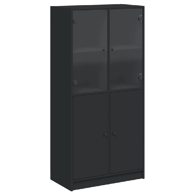 Helloshop26 - Buffet bahut commode armoire meuble de rangement organisateur cuisine salle de séjour salon haut avec portes 68 x 37 x 02_0032246 - 300_0
