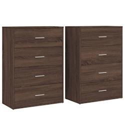 Helloshop26 - Buffet bahut commode armoire meuble de rangement organisateur cuisine salle de séjour salons lot de 2 60 x 31 x 84 cm 02_0036780 - 3000_0