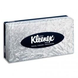 KIMBERLY BOÎTE DE 100 MOUCHOIRS BLANC KLEENEX