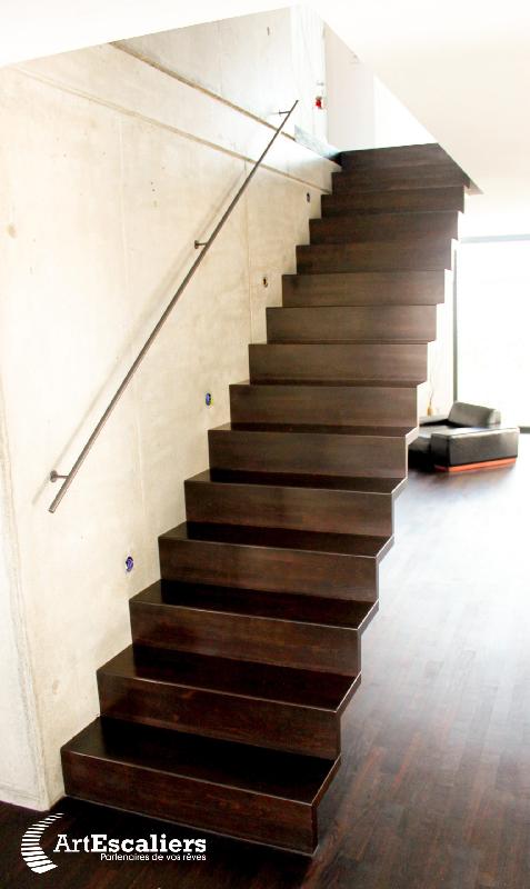 Escalier design Kwadra - art escaliers autoporteur et suspendu sans main courante_0