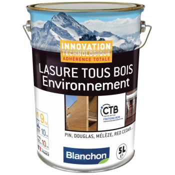 Lasure Tous Bois Environnement - Double Protection Anti-UV - Réf. AG01702 - BLANCHON_0