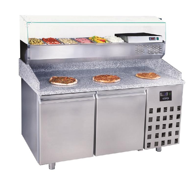 Meuble a pizza 2 portes norme 600x400 pro line sans kit - 7489.5220_0