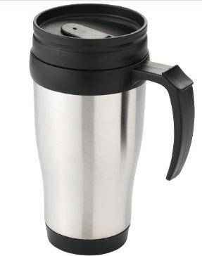 Mug isotherme Sanibel 400ml - double paroi - couvercle à visser - sans BPA_0