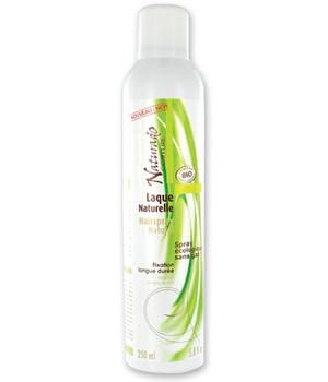 NATURADO - LAQUE NATURELLE FIXATION LONGUE DURÉE SPRAY ÉCOLOGIQUE SANS GAZ 250ML