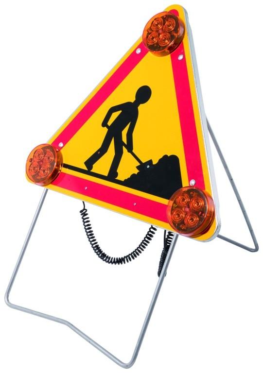 Panneaux Taliasign AK 1000 mm triflash classe 1 Dangers Temporaires - PNTLGLVTF1AK5-TL02_0