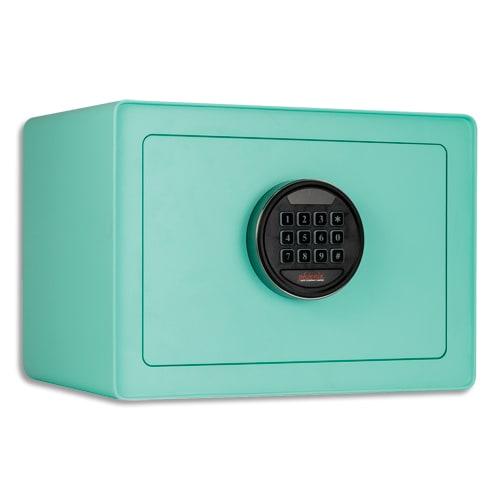 Coffre-fort de sécurité Phoenix Dream - serrure électronique LED - 15,5 litres - 7,5 kg - menthe_0