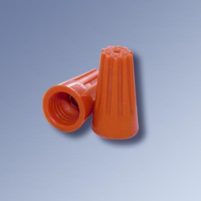 Speed Connecteurs Ø10 - Sachet de 100 - Plastique orange - Pour câbles 0.08 mm² à 2.5 mm²_0