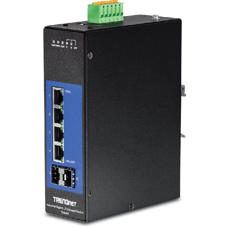 Trendnet TI-G642i Géré L2 Gigabit Ethernet (10/100/1000) Noir_0