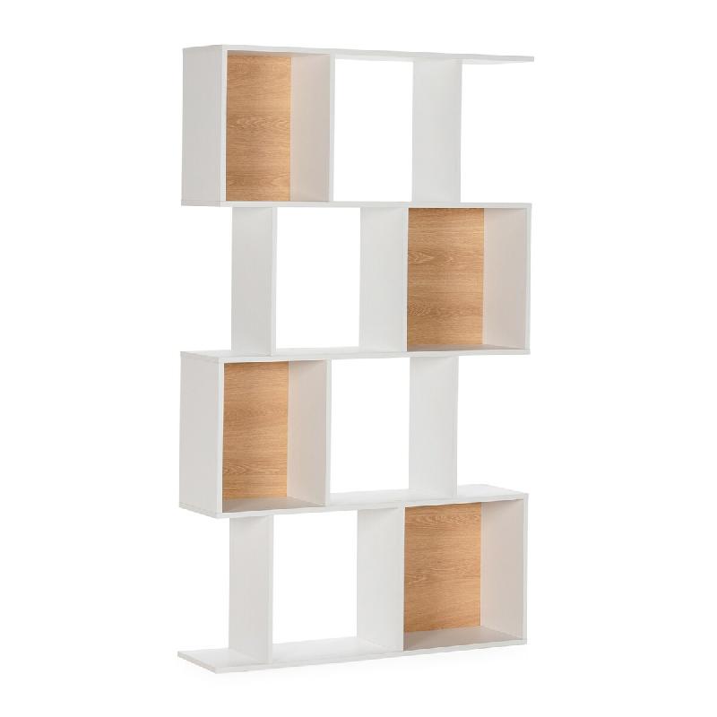 VS Venta-stock Etagère Nagato avec 8 trous couleur Blanc - blanc Bois manufacturé I25023_0