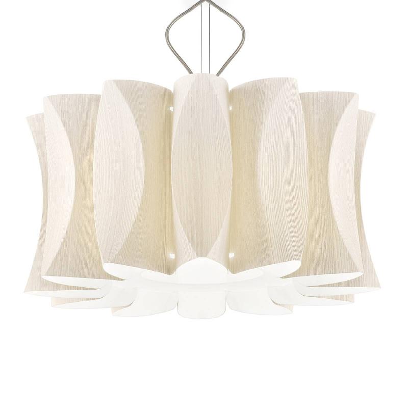 ARTEMPO ITALIA SUSPENSION VIRUS AVEC DÉCOR BOIS DE MÉLÈZE GLACÉ