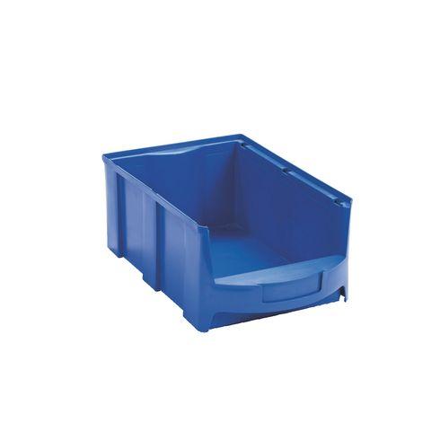 LOT DE 6 - BAC À BEC BLEU QUALITÉ SUPÉRIEURE VISO - 14 LITRES