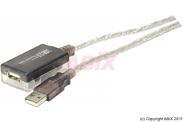 CABLE BOOSTER USB 2.0 12M REPETEUR ACTIF JUSQU'À 36M