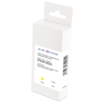 CARTOUCHE D'ENCRE COMPATIBLE ARMOR - HAUTE CAPACITÉ - JAUNE - POUR EPSON 202XL
