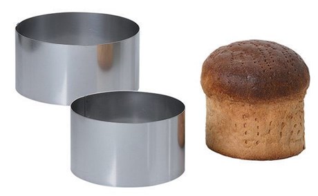 CERCLE À PAIN SURPRISE INOX D.22 X H.9 CM