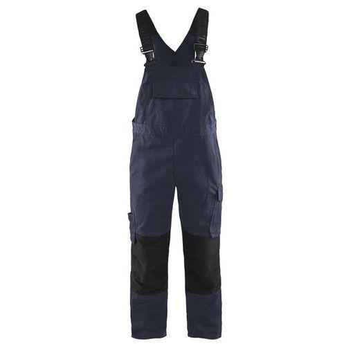 COTTE À BRETELLES STRETCH MARINE FONCÉ/NOIR TAILLE 52C - BLAKLADER