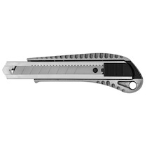 CUTTER 'ALUMINIUM ALLOY', LAME: 18 MM - LOT DE 4