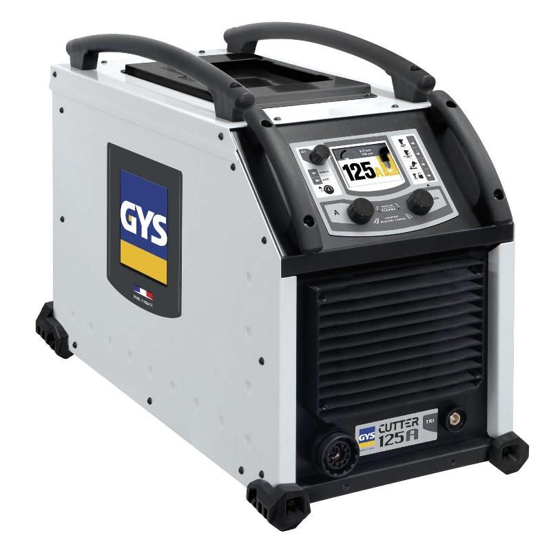 Découpeur plasma GYS Cutter 125A tri - coupe jusqu'à 57 mm - écran TFT 3,5