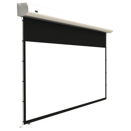ECRAN ÉLECTRIQUE ORION TENSIONNÉ 16/9E CADRÉ NOIR 220 X 392 CM - ORAY