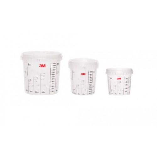 GODET DE MÉLANGE - POT GRADUÉ - JETABLE - 870 ML 3M