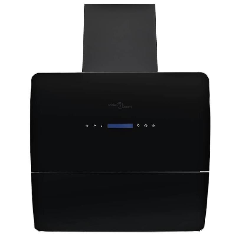 Gogarden Hotte murale acier inoxydable 756 m³/h 60 cm Noir - 8718475597797_0