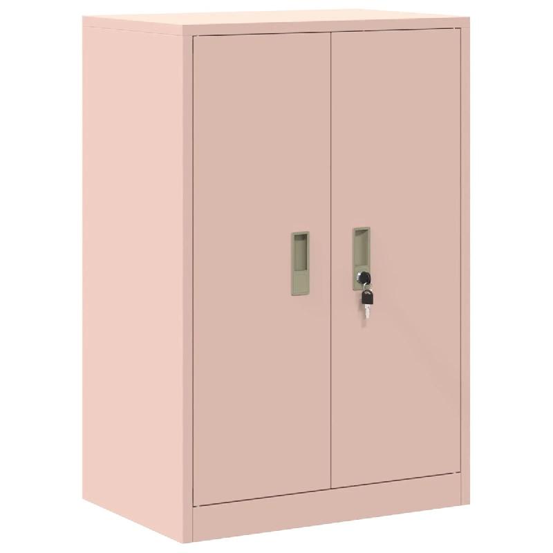 Helloshop26 - Armoire de rangement moderne design industriel 60 x 40 x 90 cm grande capacité de stockage en acier laminé à froid 02_0054852 - acier_0