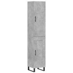 Helloshop26 - Buffet bahut commode armoire meuble de rangement organisateur cuisine salle de séjour salon haut 34,5 x 34 x 180 cm 02_0034376 - 300021_0