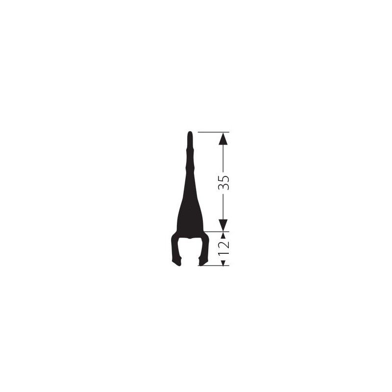 Joint JTPVV1G - Couleur gris - Pour chambre froide et portes isothermes_0