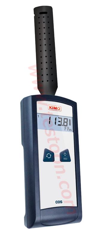 CO MÈTRE PORTABLE, ALARMES, ÉCRAN 1 LIGNE, SONDE FIXE - 0-500 PPM - +-3PPM OU +-3% - - 74057