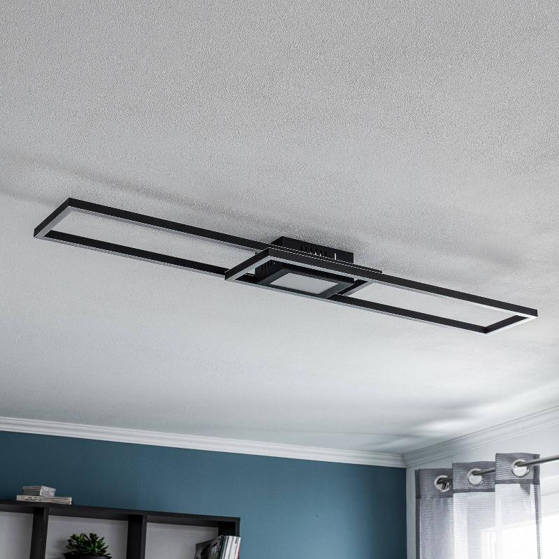 LINDBY JABARI PLAFONNIER LED, NOIR