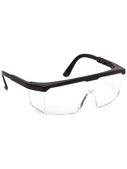 Lunettes de chantier à branches réglables - Oculaire incolore antibuée - Protection latérale intégrée_0