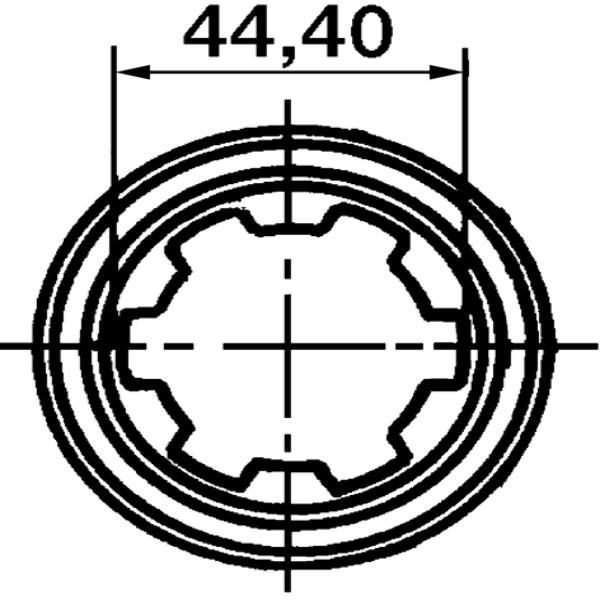 MACHOIRE 1''3/4-Z6 CR.34X106,5