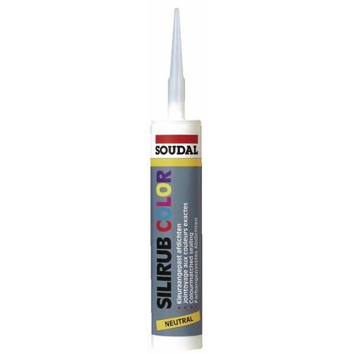 MASTIC SILICONE - IVOIRE CLAIR RAL 1015 - PAR 15 - SILIRUB COLOR SOUDAL
