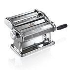 Machine à pâtes manuelle chromée Atlas 180 - 9 épaisseurs - Accessoires tagliolini 1,6 mm & fettucine 6,5 mm_0